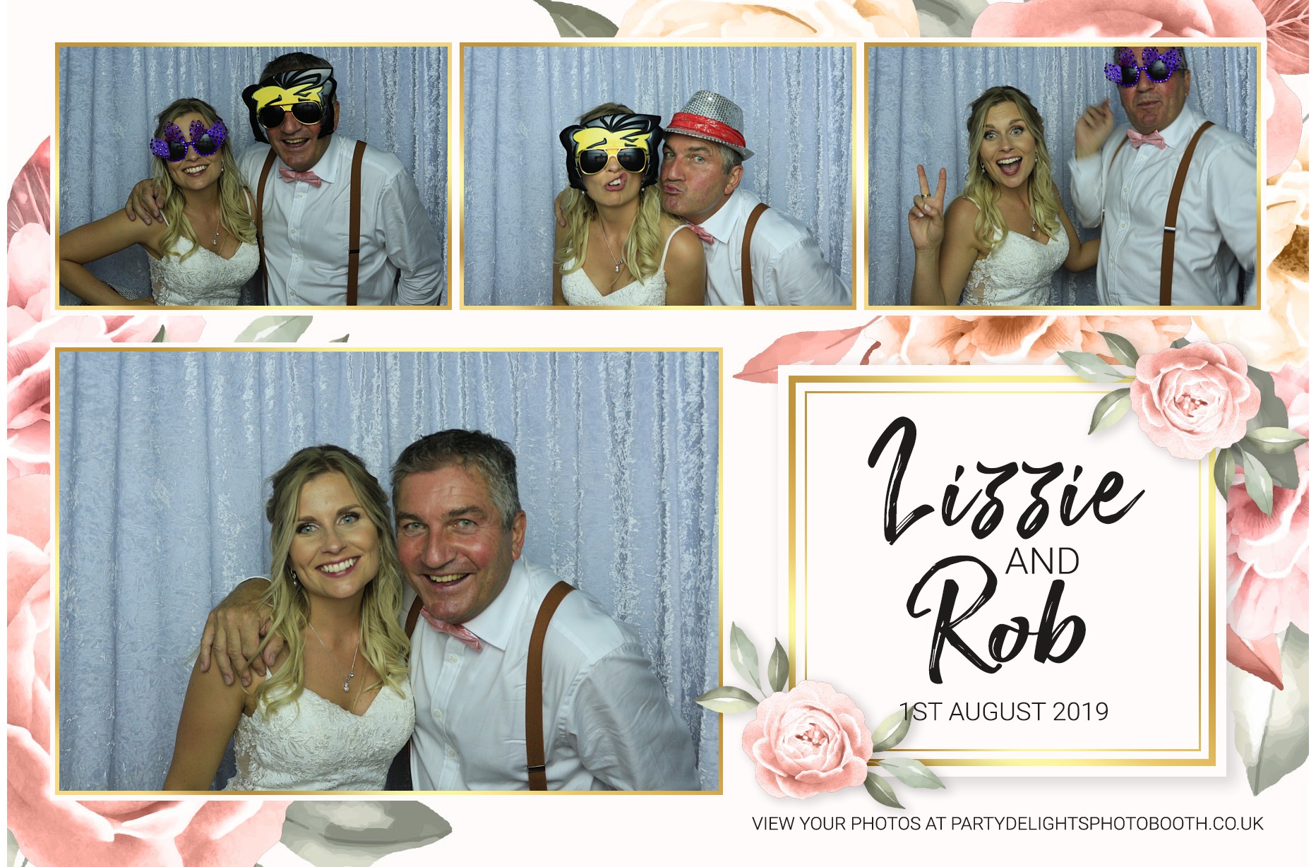Lizzie and Rob’s Wedding - Prints | View more photos from the event at gallery.partydelightsphotobooth.co.uk/u/PartyDelightsPhotoBooth/Lizzie-and-Rob’s-Wedding-Prints